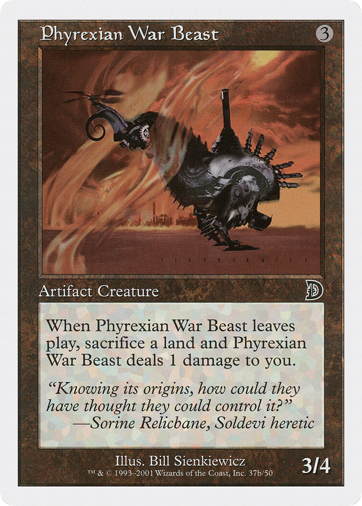 Phyrexian War Beast [DKM-37b]