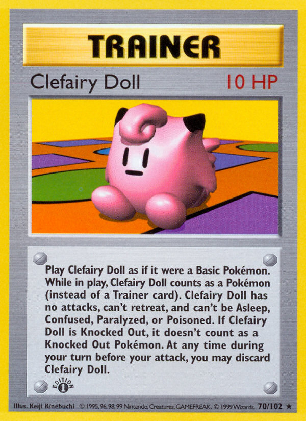 Clefairy Doll [BASE1-70]