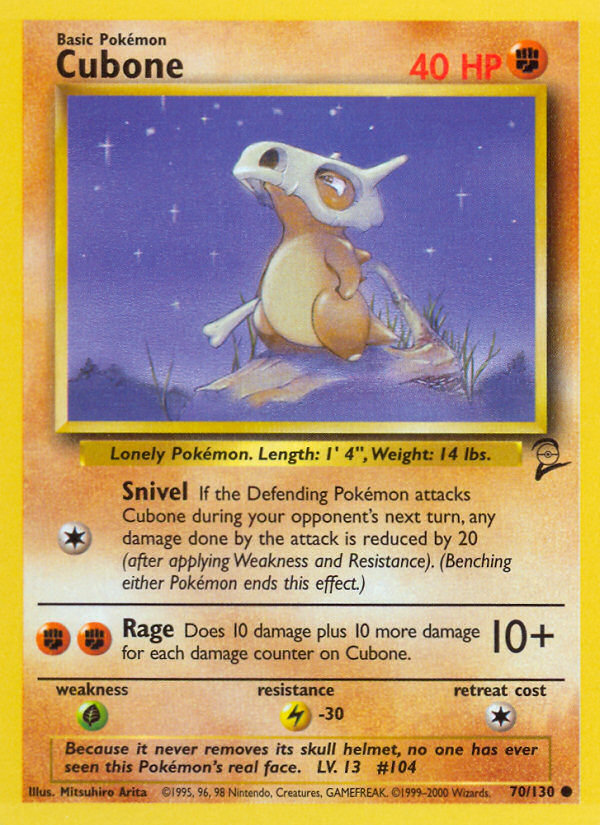 Cubone [BASE4-70]