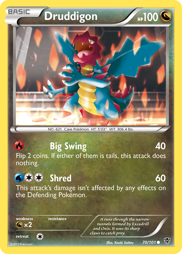 Druddigon [BW10-70]