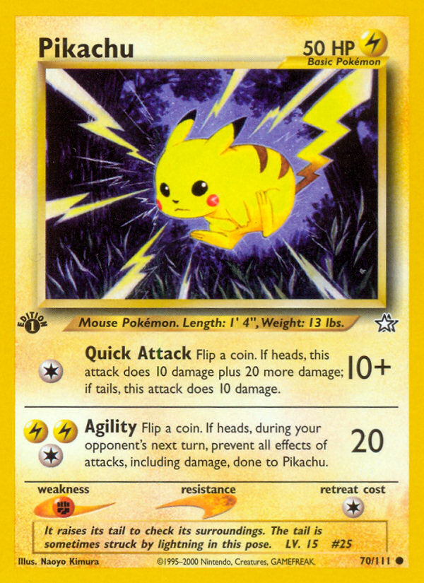 Pikachu [NEO1-70]