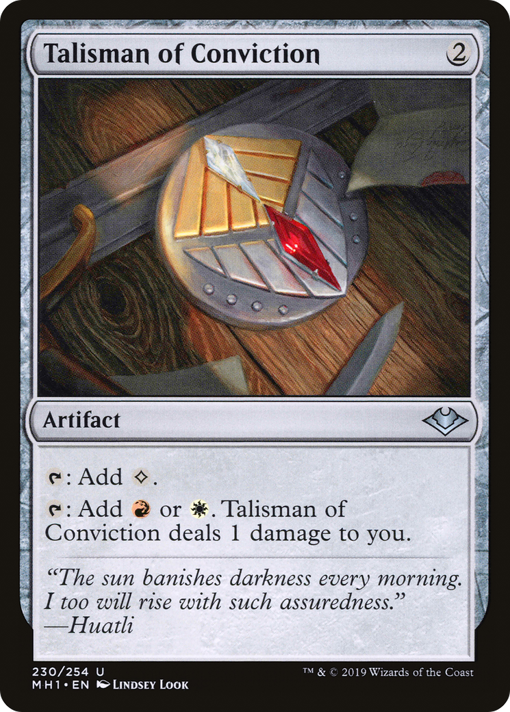 Talisman of Conviction [MH1-230]