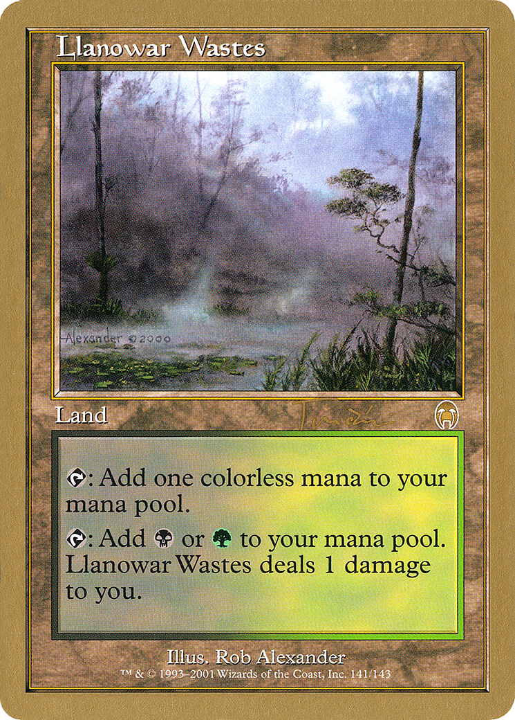 Llanowar Wastes [WC01-jt141]