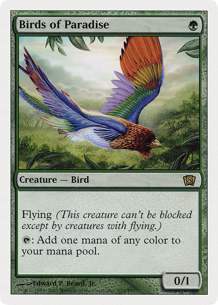 Birds of Paradise [8ED-233]