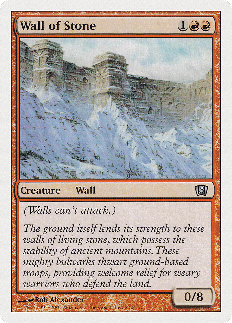 Wall of Stone [8ED-232]