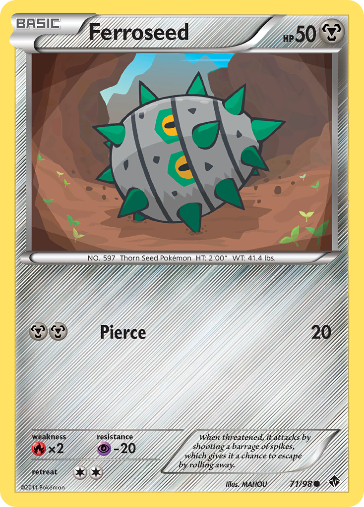 Ferroseed [BW2-71]