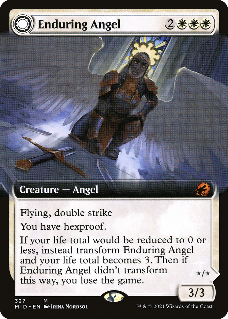 Enduring Angel // Angelic Enforcer - Extended Art [MID-327]