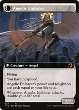 Enduring Angel // Angelic Enforcer - Extended Art [MID-327]