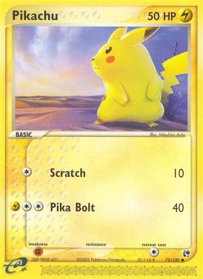 Pikachu [EX2-72]