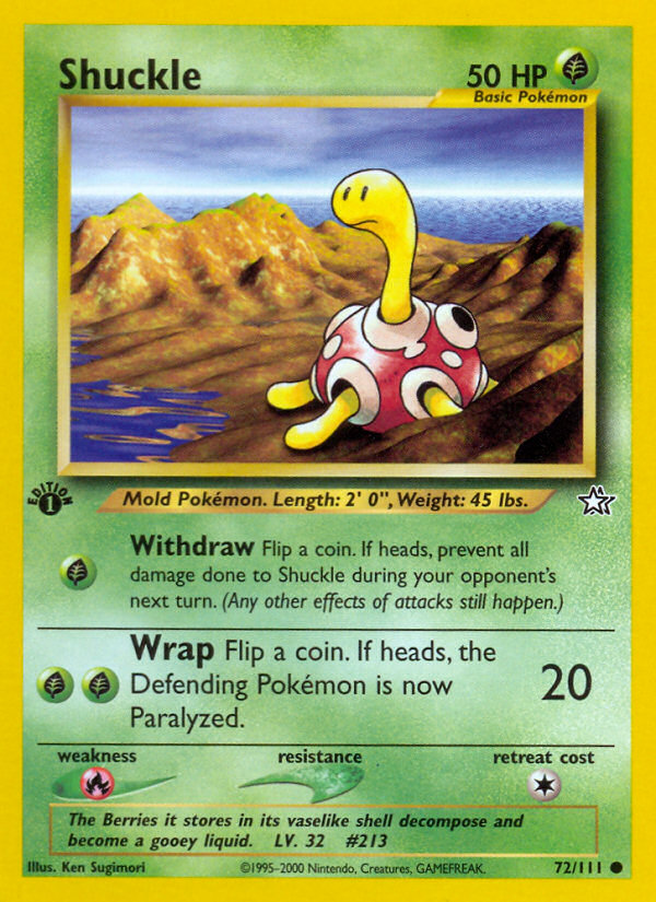 Shuckle [NEO1-72]