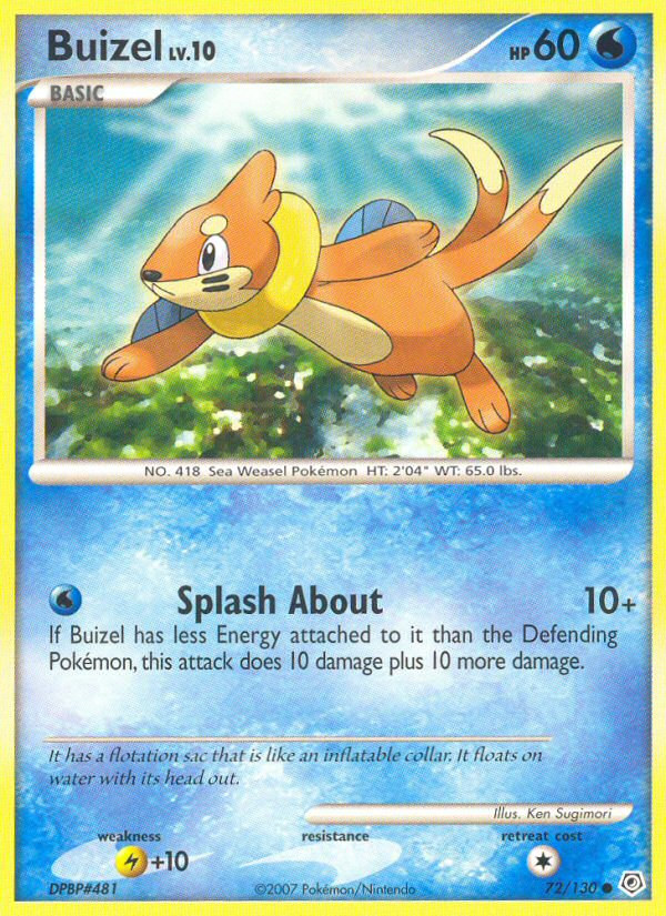 Buizel [DP1-72]