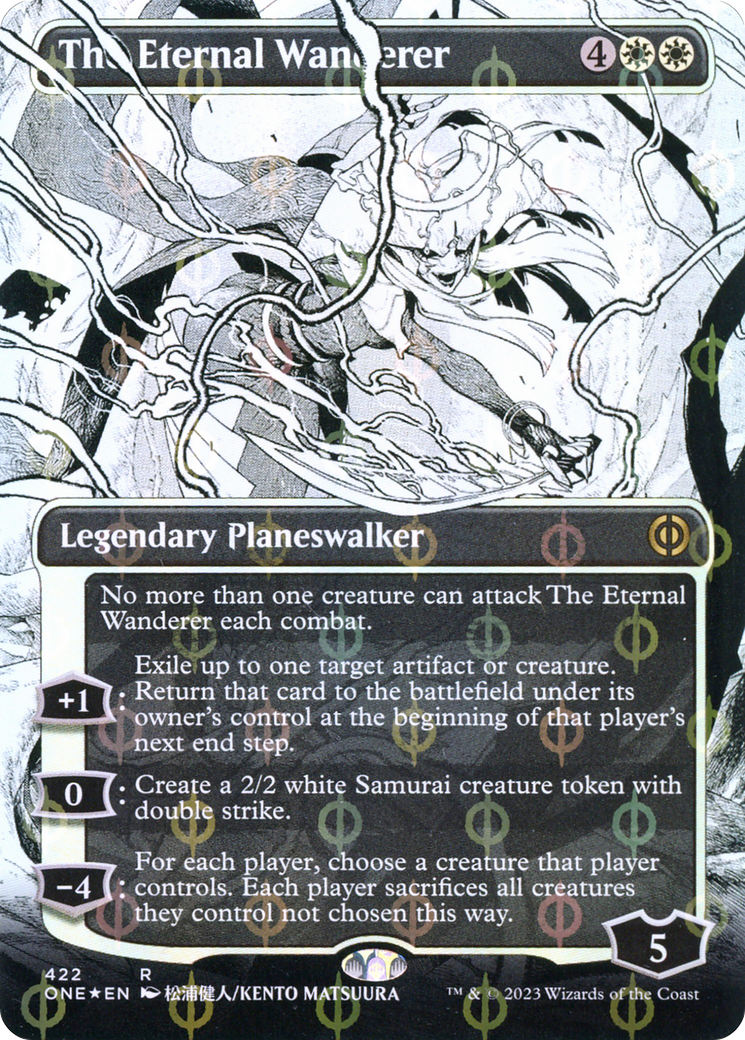 The Eternal Wanderer - Borderless - Showcase - Compleat Foil [ONE-422]