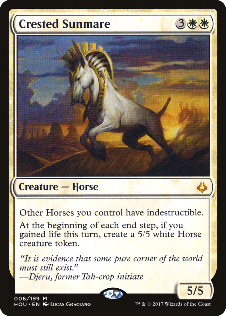 Crested Sunmare [HOU-6]