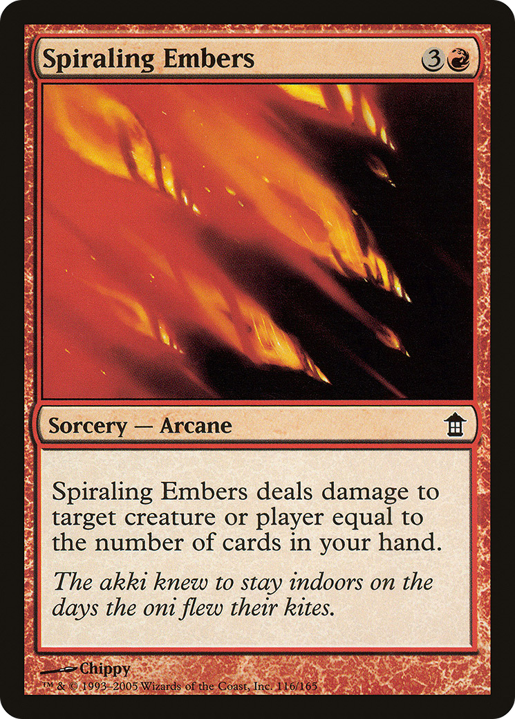 Spiraling Embers [SOK-116]