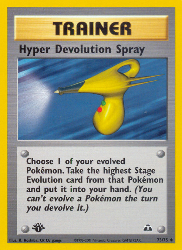 Hyper Devolution Spray [NEO2-73]