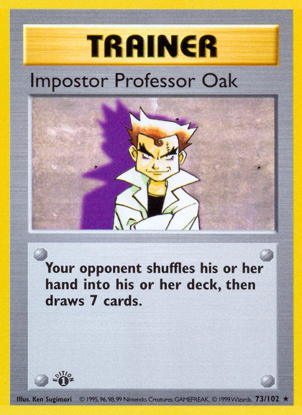 Impostor Professor Oak [BASE1-73]