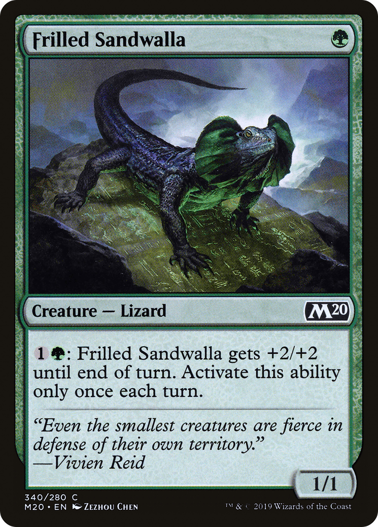 Frilled Sandwalla [M20-340]