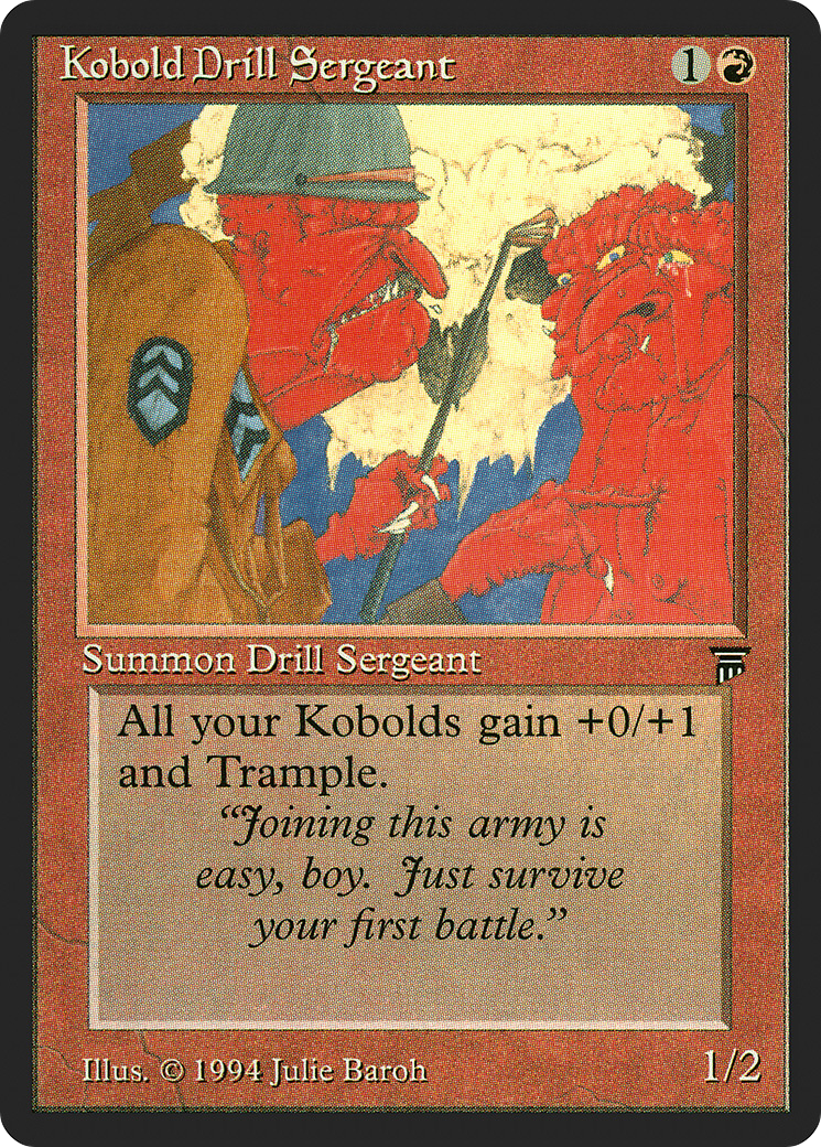 Kobold Drill Sergeant [LEG-154]