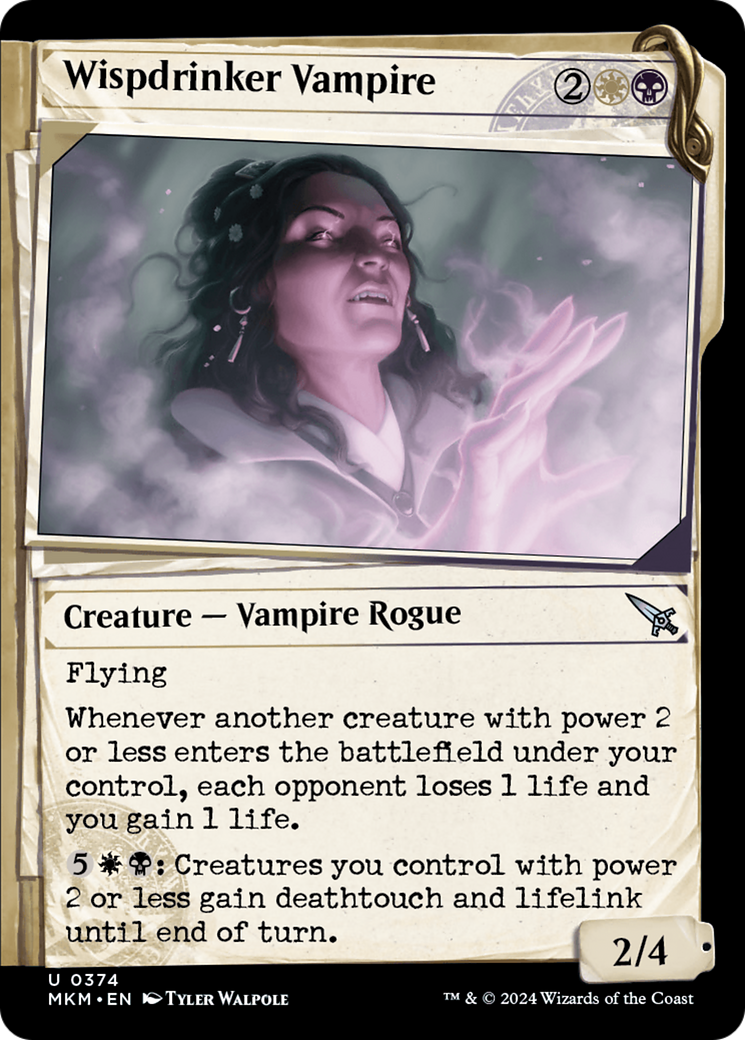 Wispdrinker Vampire - Dossier Showcase [MKM-374]