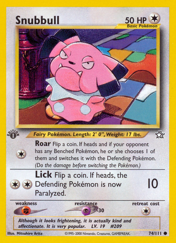 Snubbull [NEO1-74]