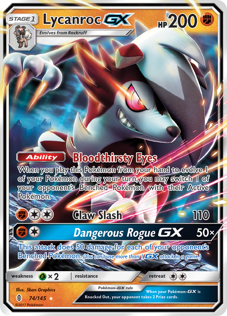 Lycanroc-GX [SM2-74]