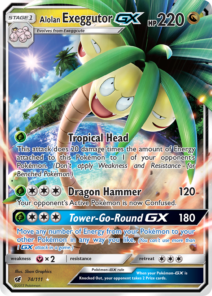 Alolan Exeggutor-GX [SM4-74]