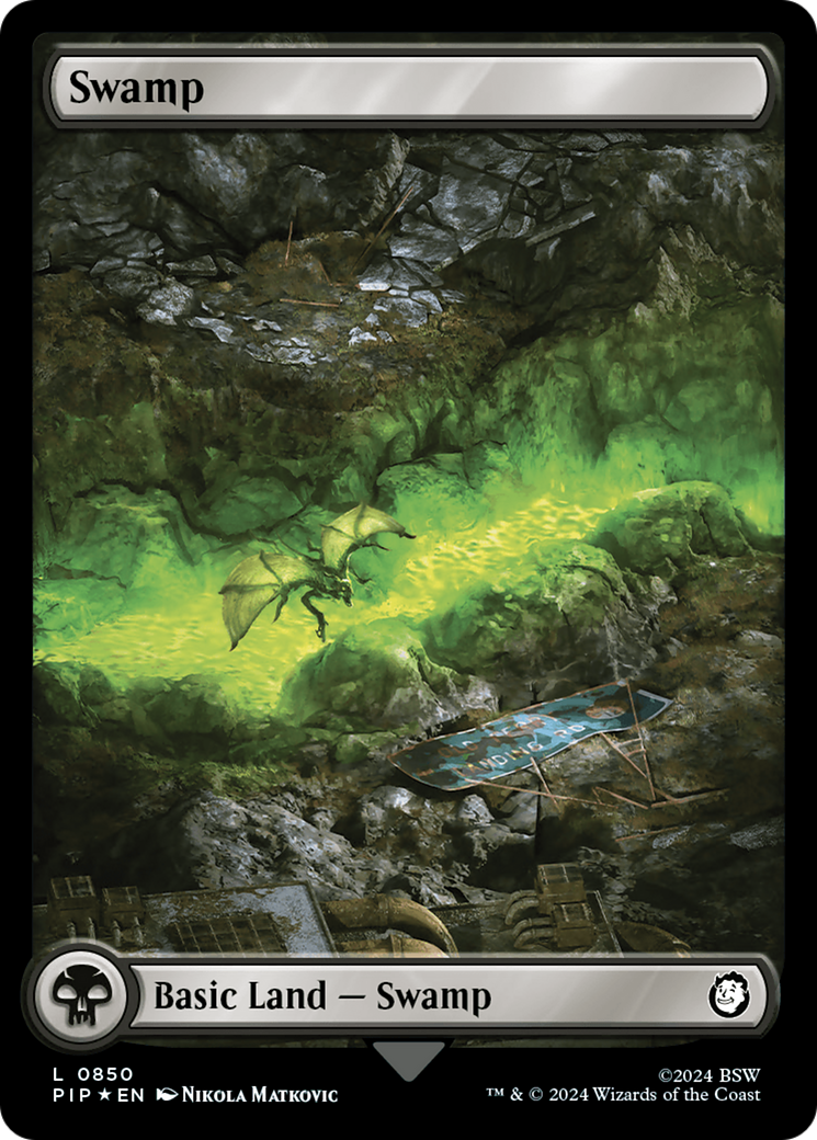 Swamp - Surge Foil - Full Art [PIP-850]