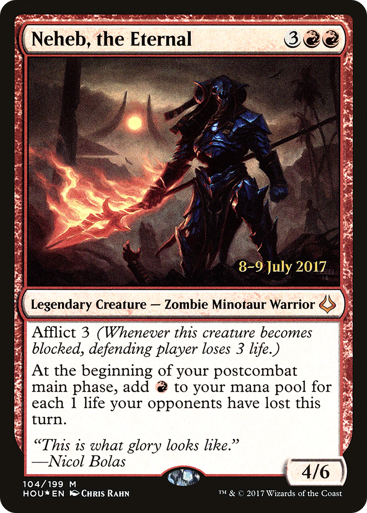 Neheb, the Eternal - Prerelease Promo [PHOU-104s]