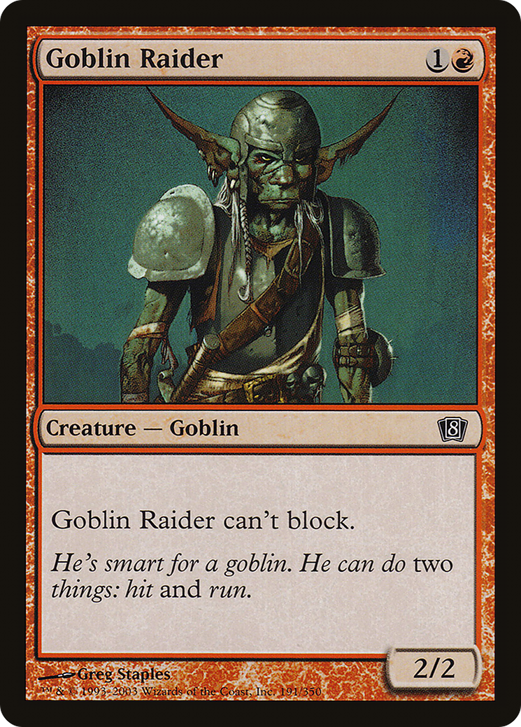 Goblin Raider [8ED-191★]