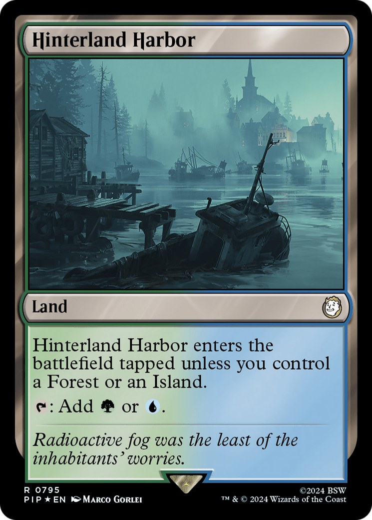 Hinterland Harbor - Surge Foil [PIP-795]