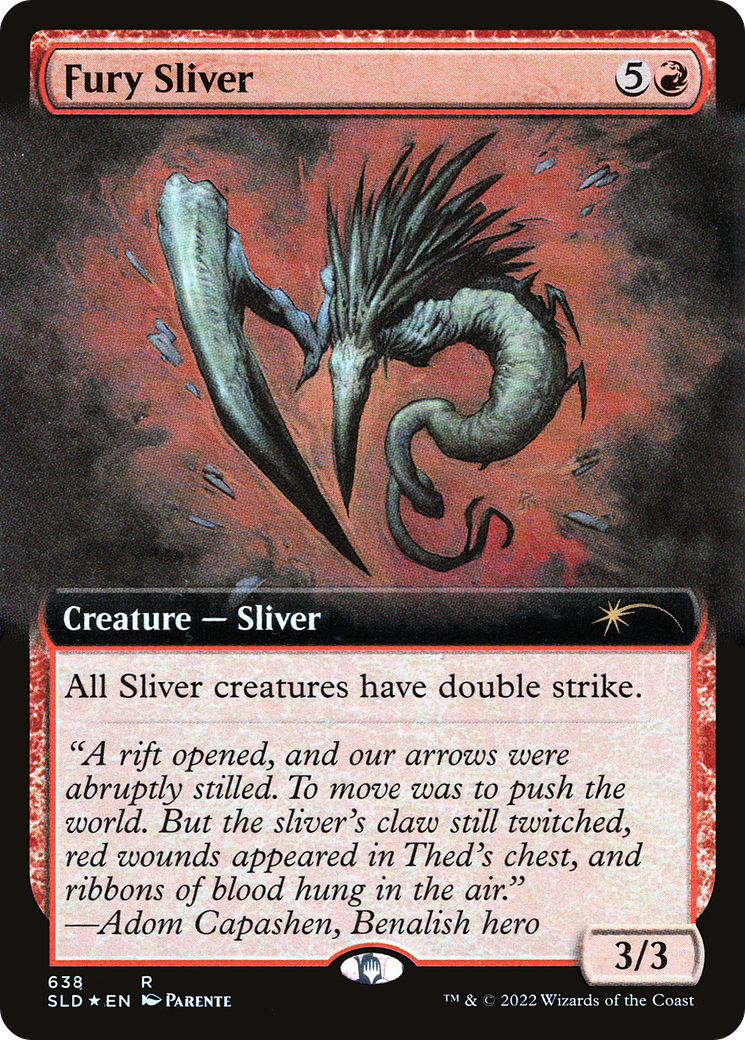 Fury Sliver - Extended Art [SLD-638]