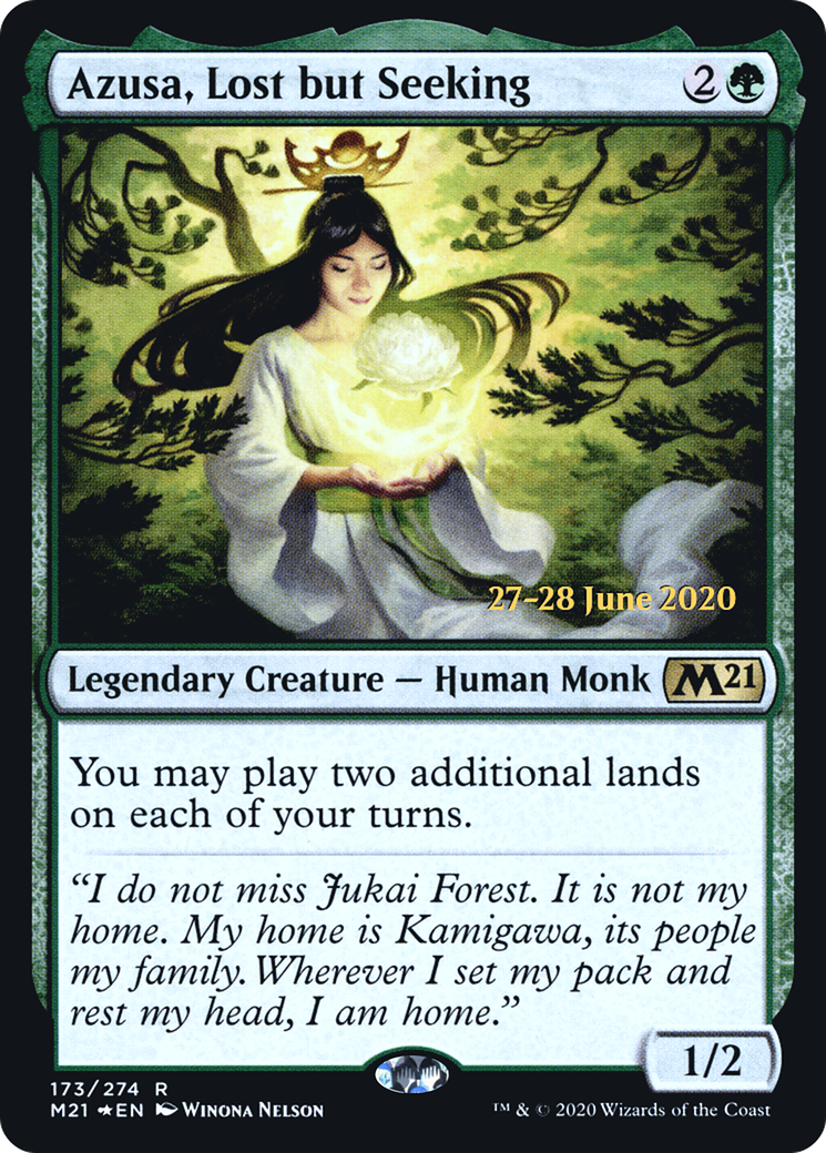 Azusa, Lost but Seeking - Prerelease Promo [PM21-173s]