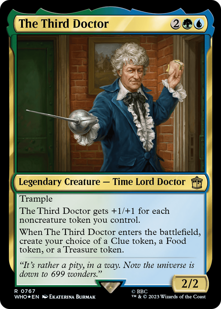 The Third Doctor - Surge Foil [WHO-767]