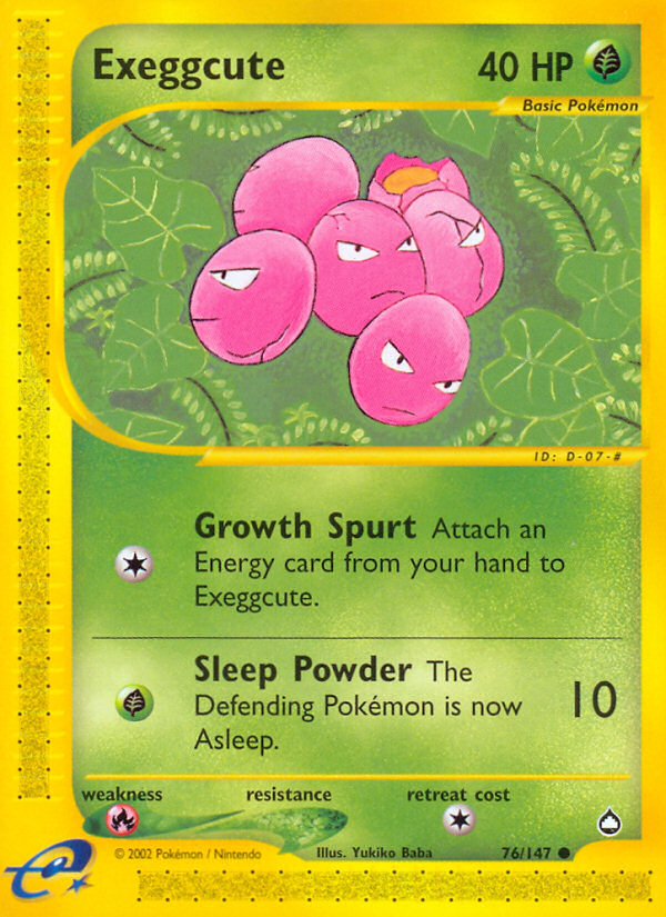 Exeggcute [ECARD2-76]