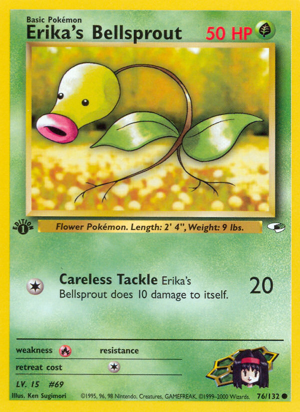 Erika's Bellsprout [GYM1-76]