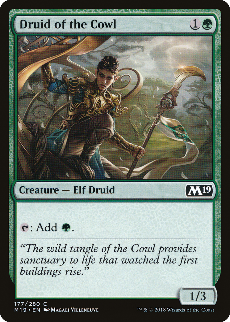 Druid of the Cowl [M19-177]