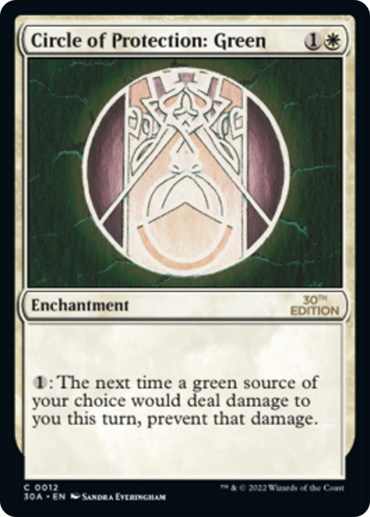 Circle of Protection: Green [30A-12]