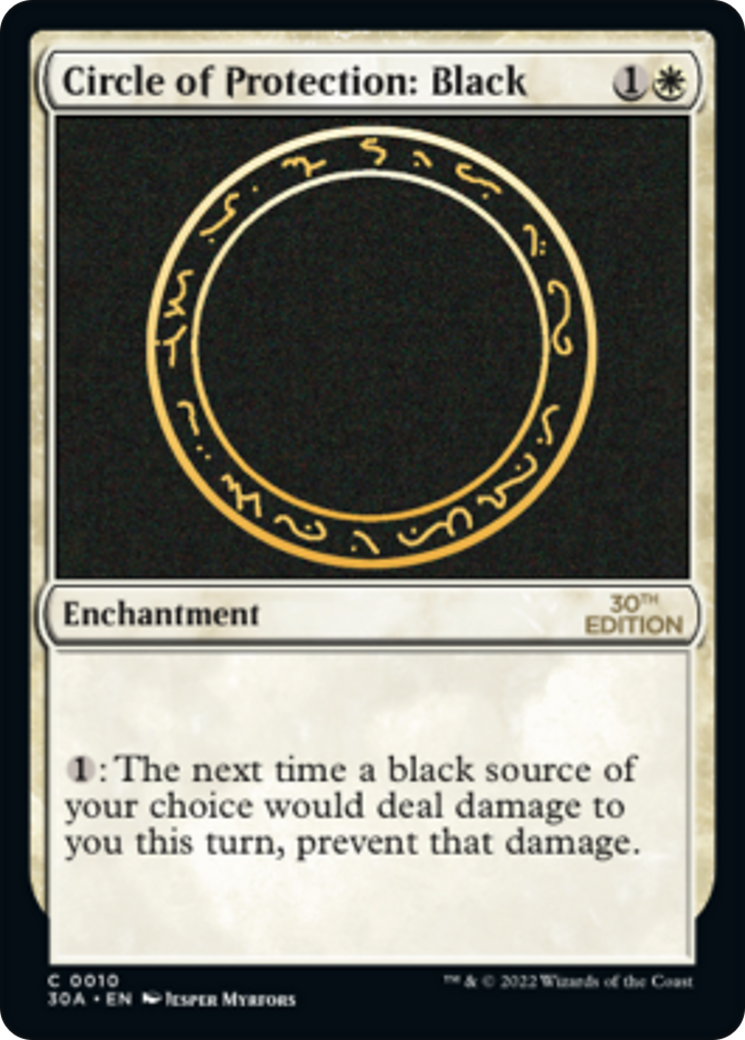 Circle of Protection: Black [30A-10]