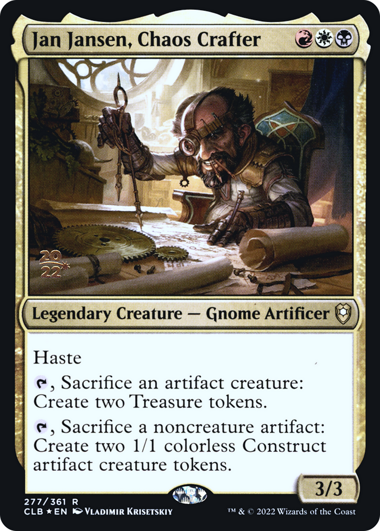 Jan Jansen, Chaos Crafter - Prerelease Promo [PCLB-277s]