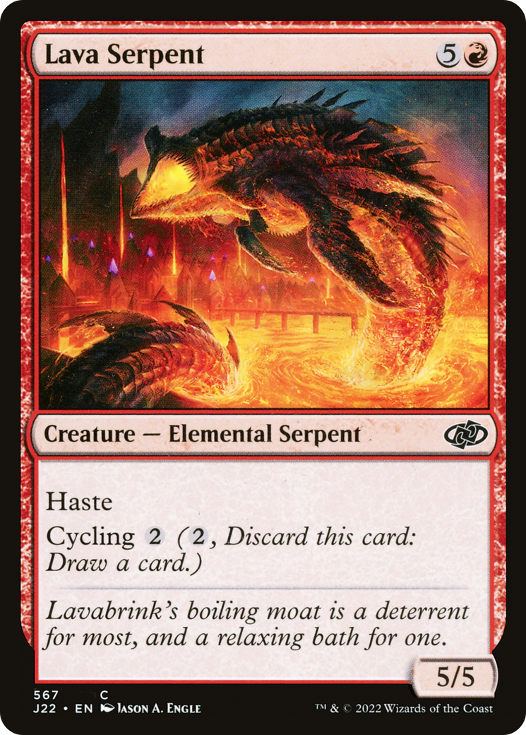 Lava Serpent [J22-567]