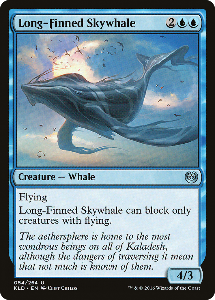 Long-Finned Skywhale [KLD-54]