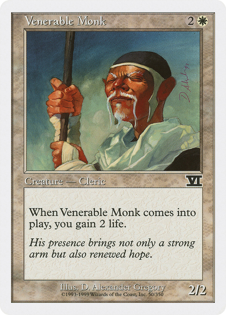 Venerable Monk [6ED-50]