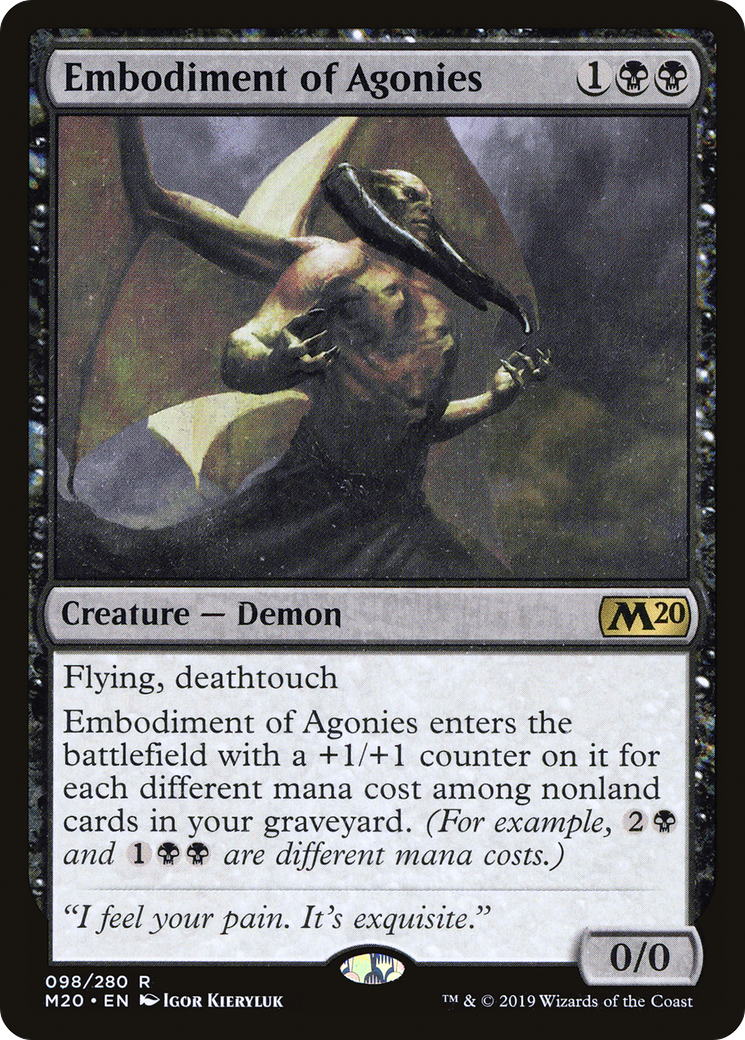 Embodiment of Agonies [M20-98]