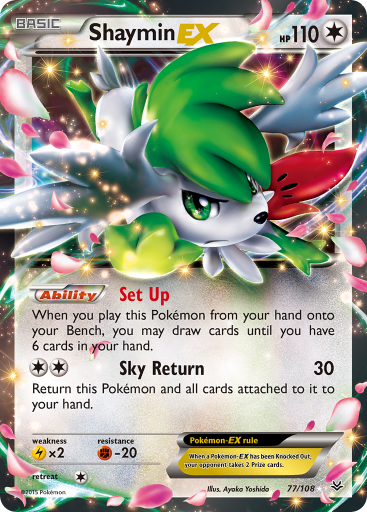 Shaymin-EX [XY6-77]