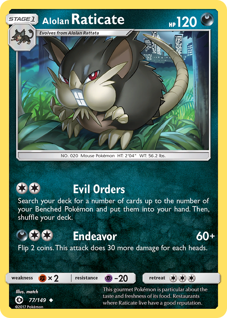 Alolan Raticate [SM1-77]