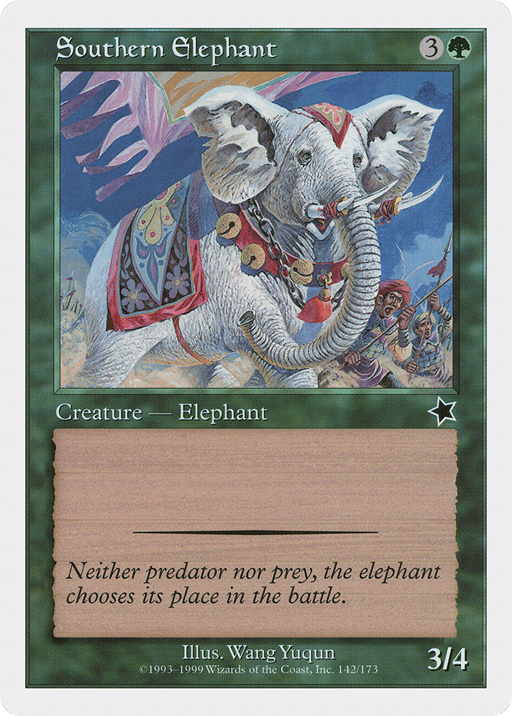 Southern Elephant [S99-142]