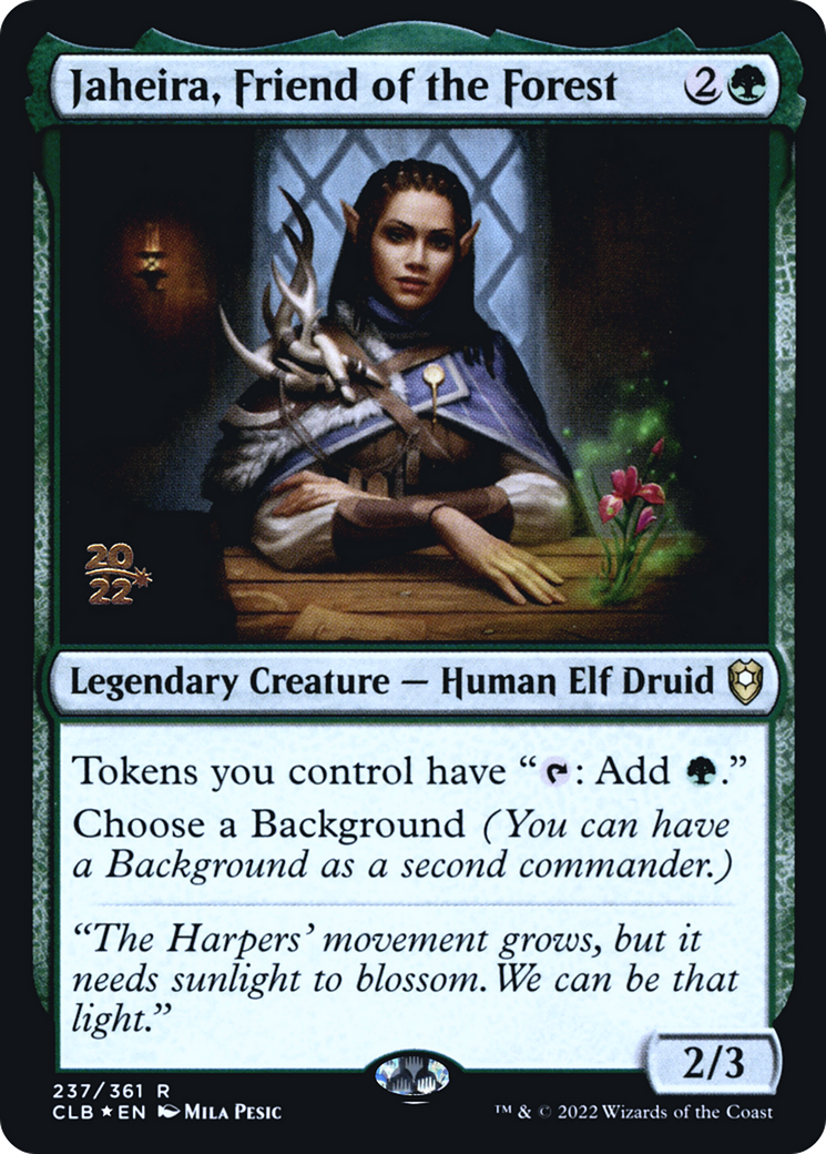 Jaheira, Friend of the Forest - Prerelease Promo [PCLB-237s]