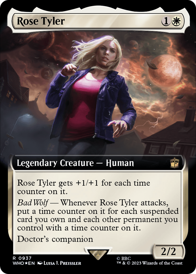 Rose Tyler - Extended Art - Surge Foil [WHO-937]