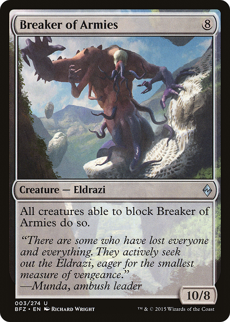 Breaker of Armies [BFZ-3]