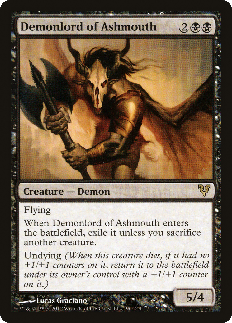 Demonlord of Ashmouth [AVR-96]